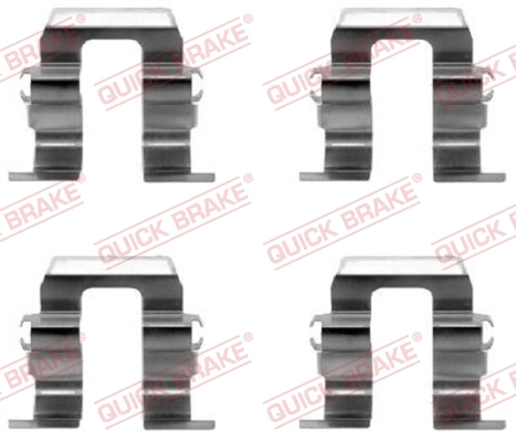 Accessory Kit, disc brake pad